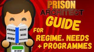 Guide to Regime, Needs and Programmes - Prison Architect