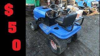 Tractor Hunting Craftsman lt2000 BLUE