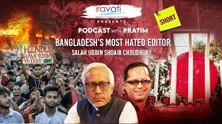 "Hindus are very easy target in Bangladesh" | Shoaib Choudhury| Short |Pratim Ranjan Bose100