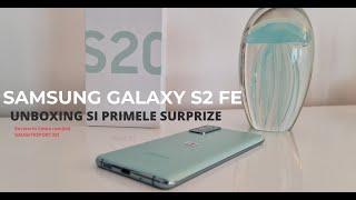 Unboxing Samsung Galaxy S20 FE, un telefon controversat, plin de surprize