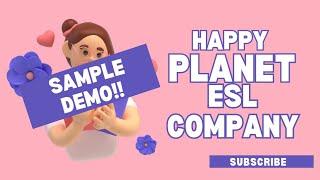 PART 2: HAPPY PLANET | TRIAL CLASS DEMO| SAMPLE DEMO