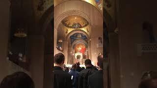 The Return of the Gloria at 2018 Easter Vigil Mass, National Basilica in DC