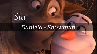 Sia - Snowman(Daniela cover)/[RUS-sub](текст) ||Холодное Сердце||