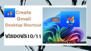 Create Gmail Desktop Shortcut in Windows 10 / 11