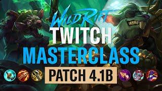 ULTIMATE Twitch Guide (PLAY LIKE A CHALLENGER & LEGEND PLAYER) | Patch 4.1B | RiftGuides | WildRift