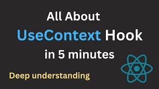 useContext Hook in React JS in 5 Minutes | React Context API