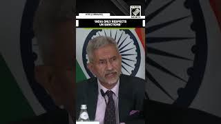 ‘We only respect…’ EAM Jaishankar clears India’s stance on sanctions on Russia