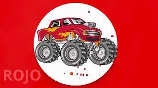 "Aprende los Colores con Monster Trucks  | Video Educativo para Niños"