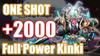 ONE SHOT『ATK+2000』Hyper Dangerous Kinki Debut【Summoners War RTA】