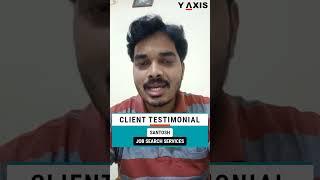 Testimonial - Santosh - Job Search Services