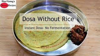 Gluten Free Instant Quinoa Dosa Recipe - Healthy Quinoa Recipes - Skinny Recipes To Lose Weight Fast