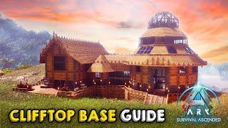 Ultimate All-in-One Clifftop Base | Building Tutorial | ARK: Survival Ascended
