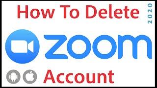 How To Delete Zoom App Account |Chinese App | 2020 | #Shorts