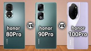 Honor 80 Pro Vs Honor 90 Pro Vs Honor 100 Pro   #Trakontech.