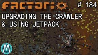 [Factorio 1.1 4K] Angel/Bobs Ep 184: Upgrading the Crawler & Jetpack