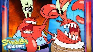 Ranking More of Mr. Krabs Angriest Moments  | Mr. Krabs Stages of Anger | SpongeBob