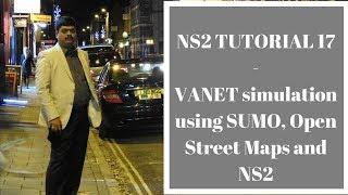 VANET Simulation Using SUMO and OpenStreetMap - NS2 Tutorial # 17