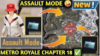 Playing ASSAULT MODE In ARCTIC BASE  PUBG METRO ROYALE