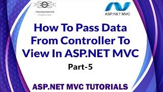 05 | View Data In ASP.NET MVC | Passing Data From Controller To View | ViewData | MVC (Hindi/Urdu)