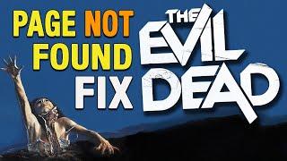 Evil Dead The Game | Page Not Found Fix / Stuck Start Menu Fix [PC]