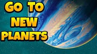 Everything in No Man's Sky Worlds Part 2 & How to Go to New Planets