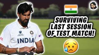 Surviving Last Session Of A Test Match!  • Tough Situations  • Cricket 19 • Anmol Juneja