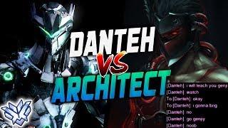 "I will Teach You Genji. Go Genji Noob" - Architect Genji vs Danteh! [ OVERWATCH SEASON 12 TOP 500 ]