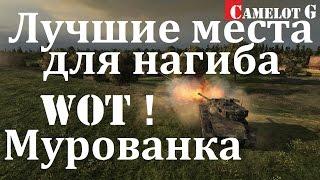 Лучшие позиции для нагиба WOT! Мурованка! Как иметь на Мурованке 60-70% побед? Сказочный лес  WOT.