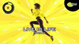 Tabata Music - Live Is Life (Tabata Mix) w/ Tabata Timer