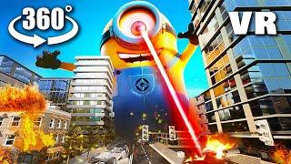 VR 360° GIANT MINION in the City