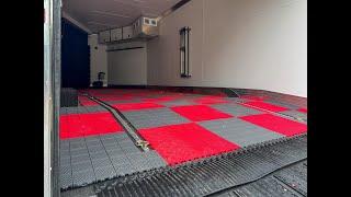 Caliber - ProTech Flooring // Rover Off-Road Trailer Install