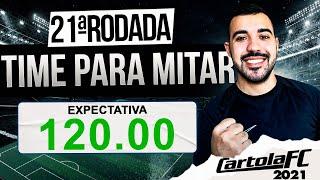 DICAS CARTOLA FC 2021   TIME PARA MITAR RODADA 21   PARTIU MITAR