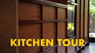 My Mid-Century Modern Walnut Kitchen