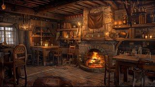 Enchanted Pub | Fantasy music and medieval atmosphere for studying