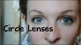 Katie Tries Circle Lenses