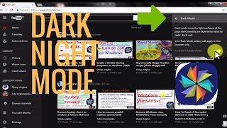 Enable YouTube's Secret Dark Mode in Chrome (100% working) || Windows || Mac