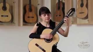 Isabella Selder plays No. 3 of Five Bagatelles by William Walton on a 2012 Paco Santiago Marin