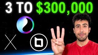3 Coins to $300,000 - HIDDEN 10x CRYPTOS TO BUY IN 2024!!!
