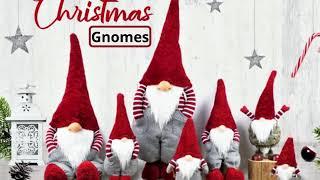 Handmade Christmas Gnomes Decorations Tomte Swedish Santa Doll Nordic Nisse Elves Decor diy