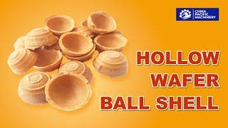 Hollow Wafer Ball Shell Making Machine|Monaka Taco Choco Shell Machine| Choco Shell Machine