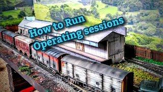 How to run simple, easy & FUN operations sessions on a British model railway!