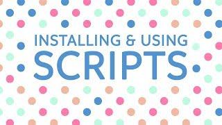 How to Install and Use Script in Illustrator