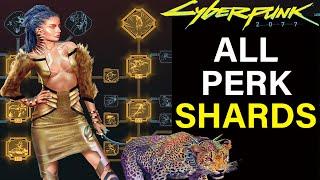 Cyberpunk 2077 -  ALL PERK SHARDS LOCATIONS | EXTRA Perk Points