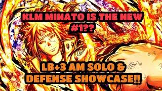 KLM Minato Is The NEW BEST UNIT?? LB+3 AM Solo & Defense SHOWCASE (Nxb Ninja Voltage)