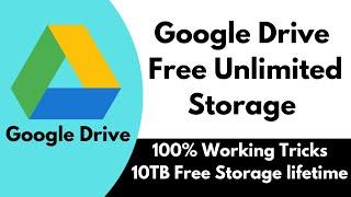 How to get Free Unlimited Google drive storage new trick 2021 | Google Drive Unlimited Storage