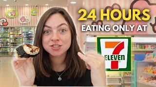 24 hours eating at 7-ELEVEN in Taichung, TAIWAN 