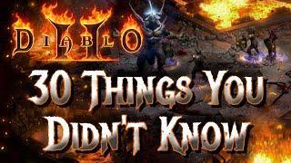 30 Things You Didn't Know About Diablo 2 - Xtimus