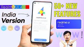 Realme UI 4.0 New Update | Official Indian Version New Features | Android 13 Features realme 10 Pro+