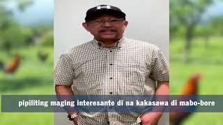 Intro Doc. Andre Garcia on Gamefowl Management