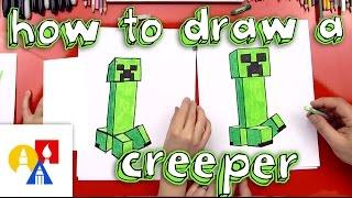 How To Draw A Creeper (New)